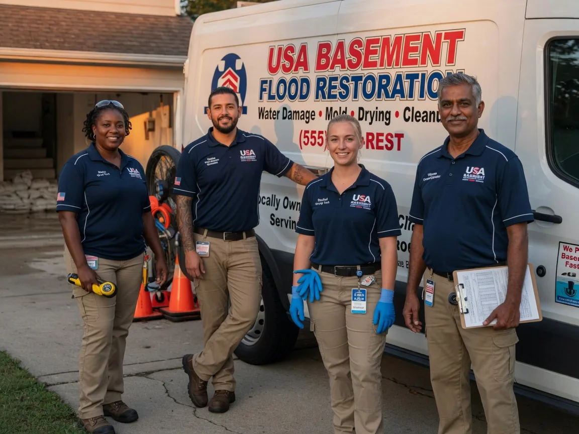 Basement Flood Cleanup company in Columbia, IL